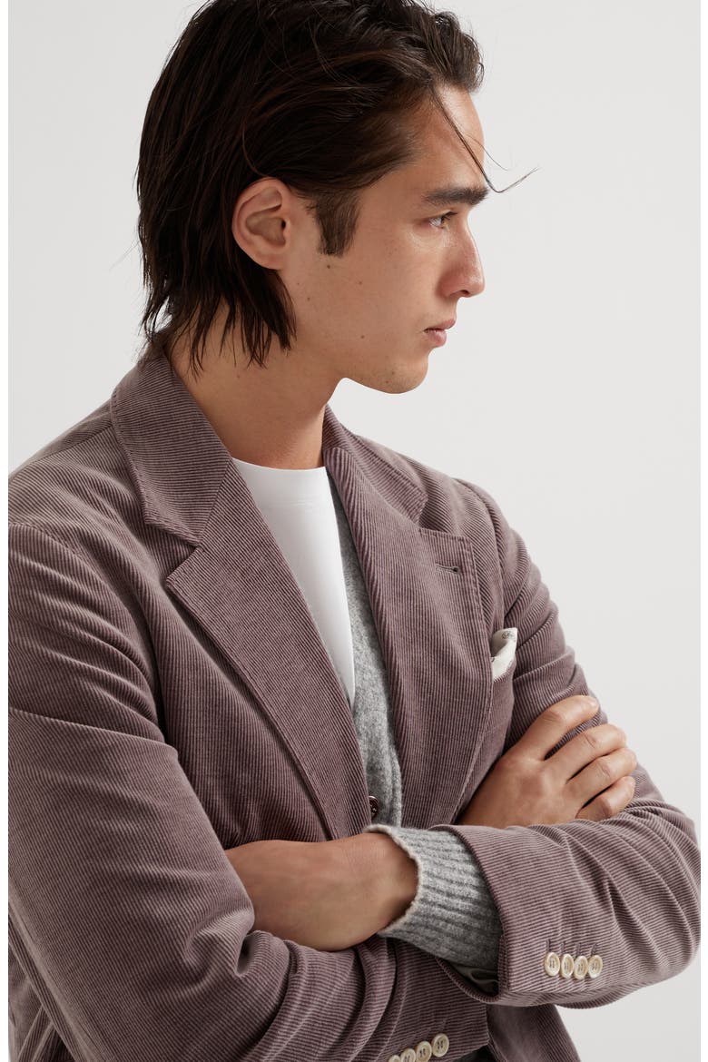 Deconstructed Cavallo blazer, Alternate, color, Light Purple