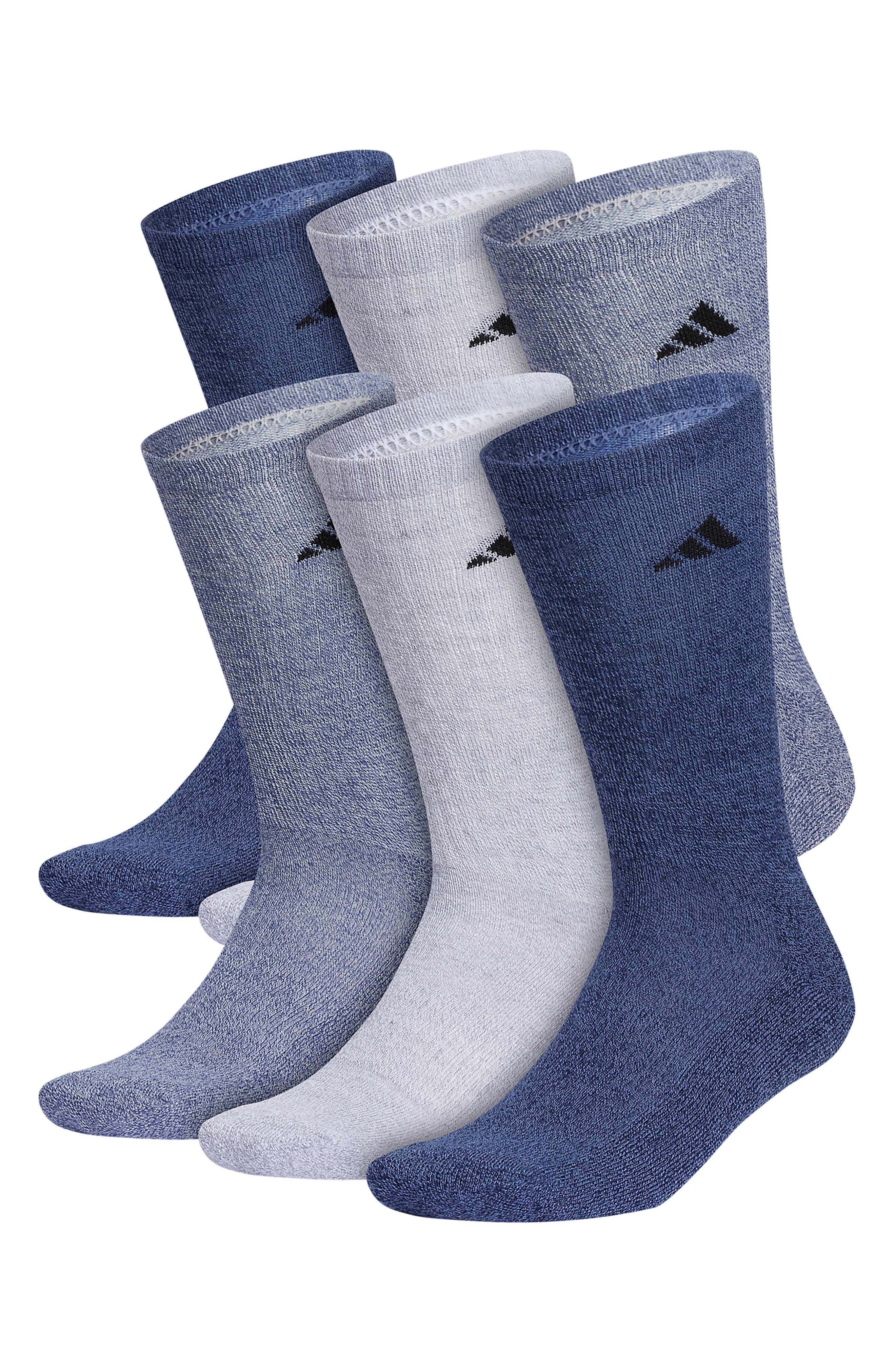 adidas Athletic Cushioned Crew Socks - Pack og 6