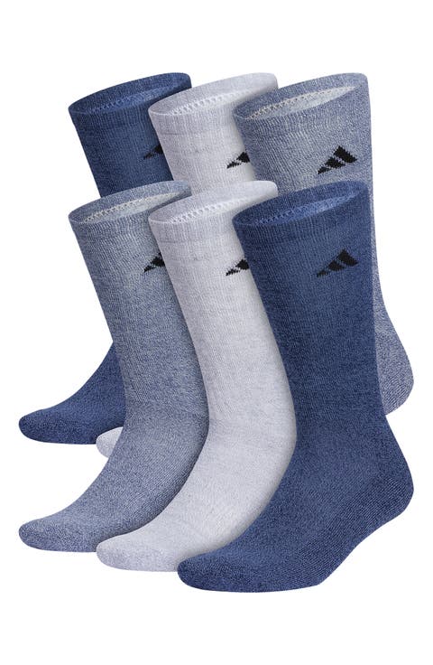 Athletic Cushioned Crew Socks - Pack og 6