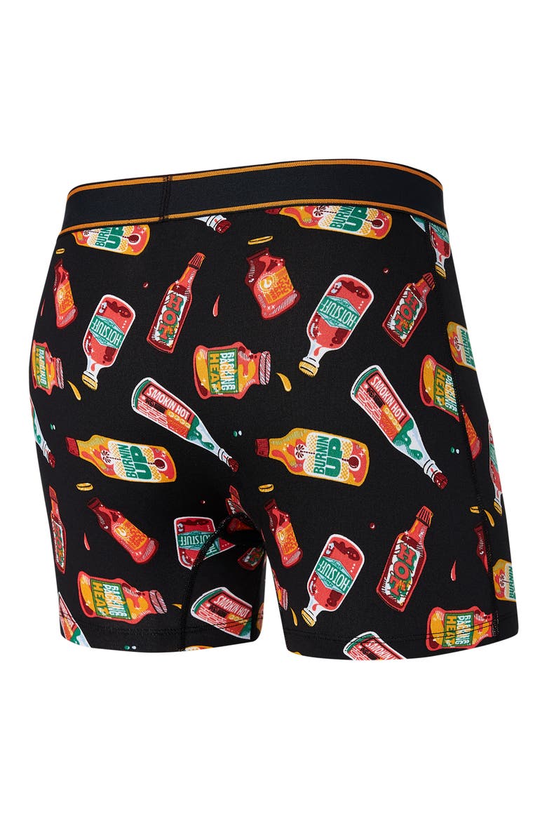 Daytripper Comfort Stretch Boxer Briefs, Alternate, color, HOT ONES- BLACK