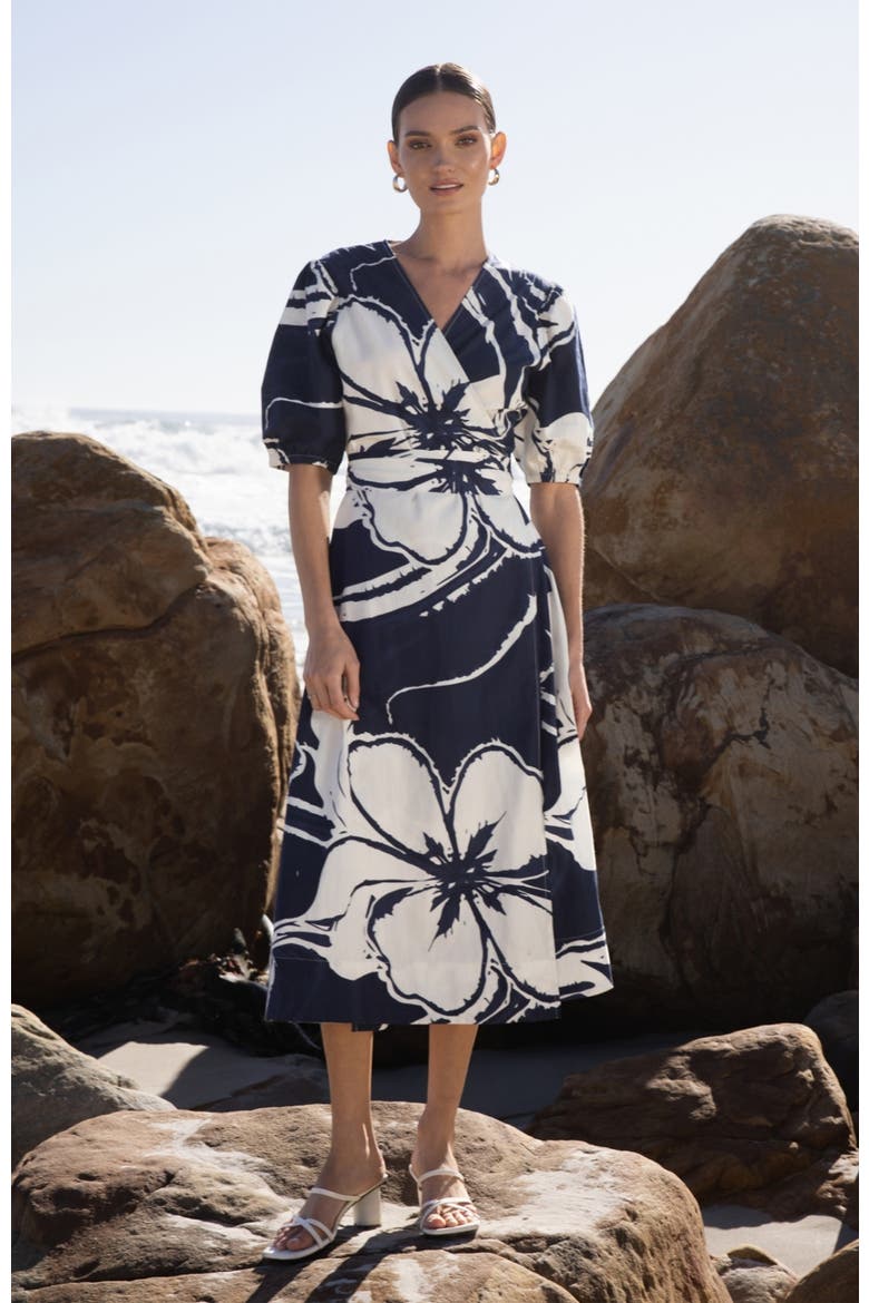 Kyra Dress, Alternate, color, Sora Navy