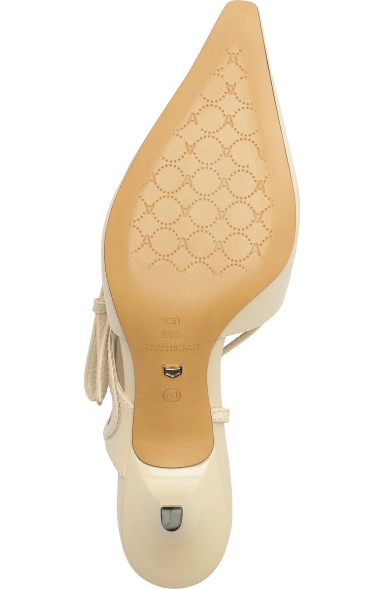 Arezzo Tessa Pointed Toe Slingback Pump, Alternate, color, Panacota