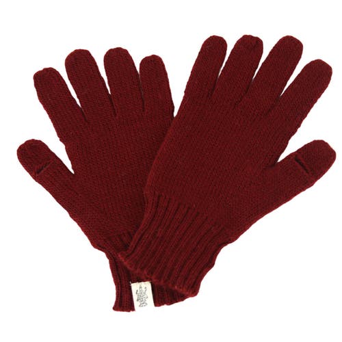 Nirvana Designs Mccarren Gloves In Burgundy