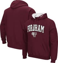 COLOSSEUM Men's Colosseum Maroon Fordham Rams Arch and Logo Pullover Hoodie