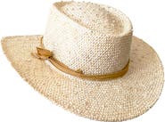 Binata Millinery Silo Knotted Sisal Straw Gaucho Hat