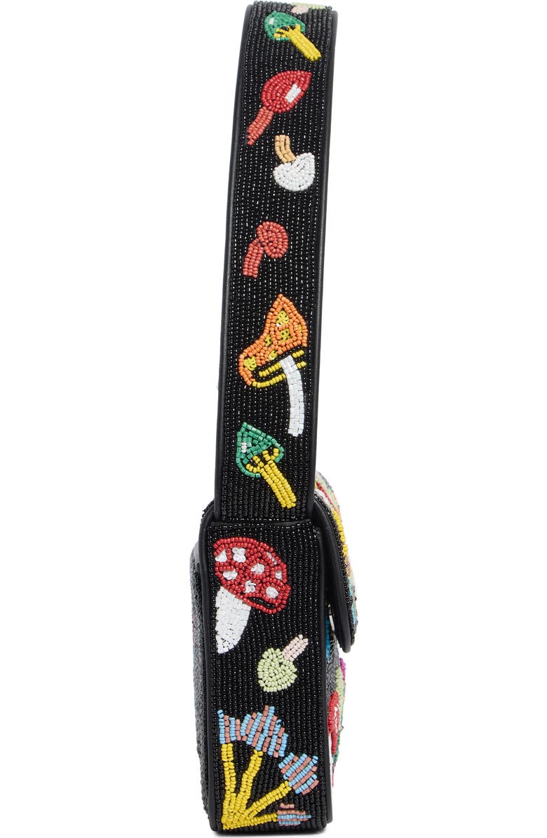 STAUD Tommy Beaded Shoulder Bag, Alternate, color, Shroomscape