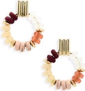 NORDSTROM RACK Beaded Hoop Earrings