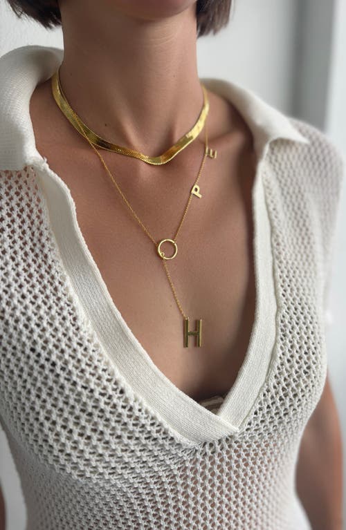 St. Moran Hope Y-necklace In Gold