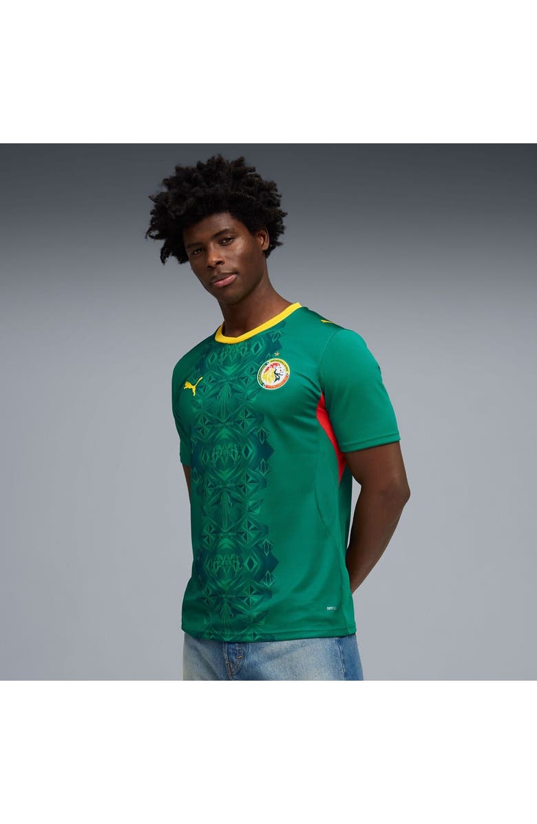 PUMA Men's Puma  Green Senegal National Team 2026 Away Replica Jersey, Main, color, Green