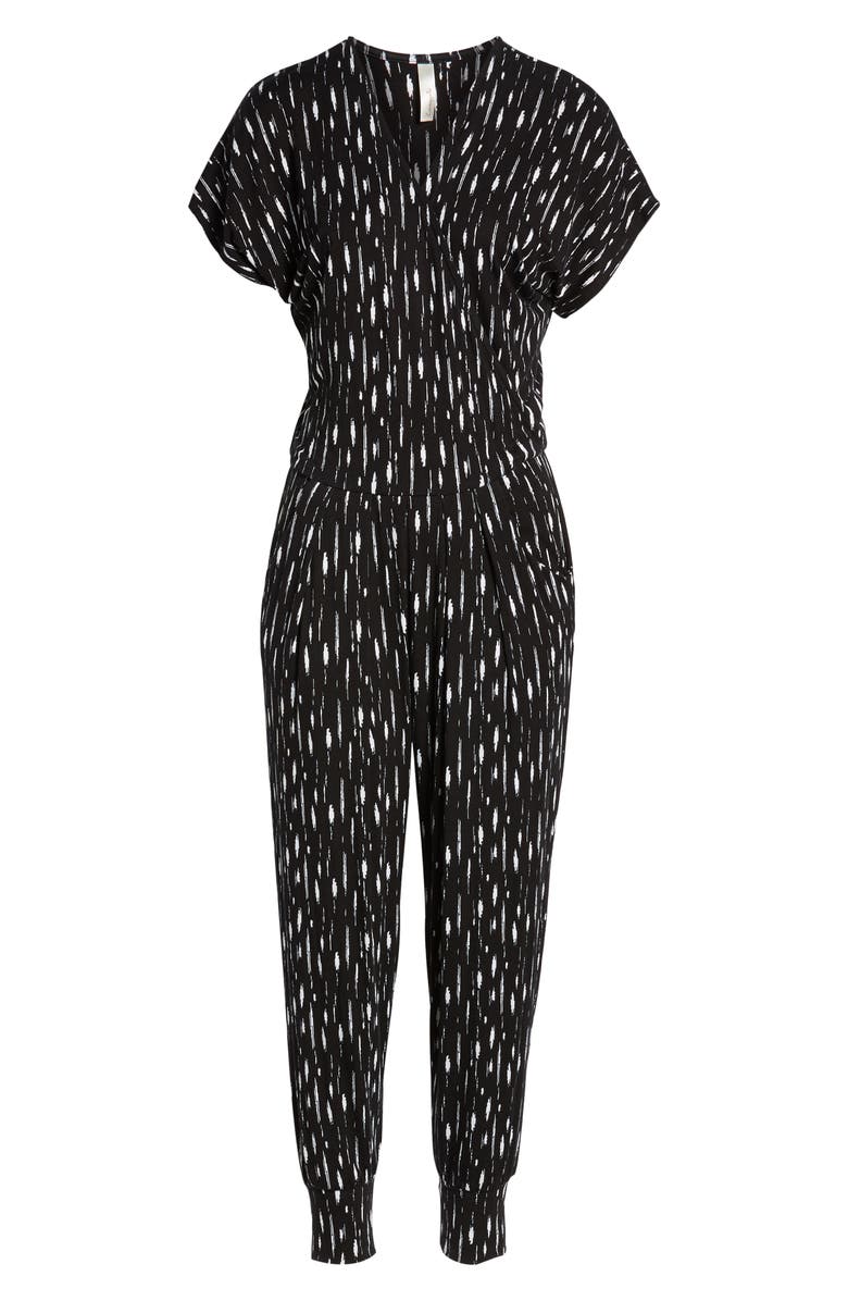 Loveappella Wrap Jumpsuit, Alternate, color,