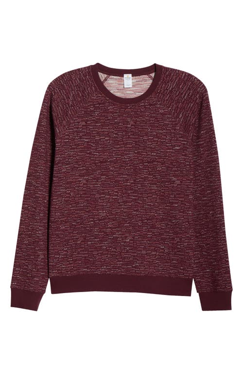 Marine Layer Reversible Raglan Sleeve Top In Purple