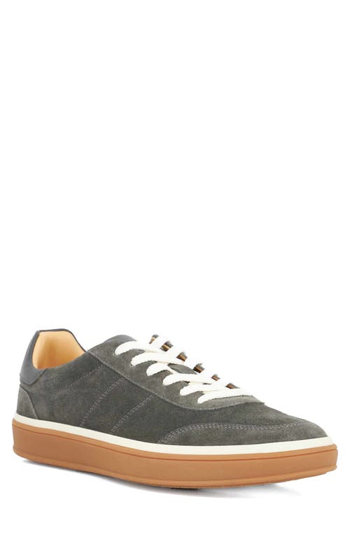 Dune London Tony Suede Low Top Sneaker In Gray