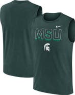 Nike Men's Nike Green Michigan State Spartans Primetime Tricode Legend Performance Tank Top