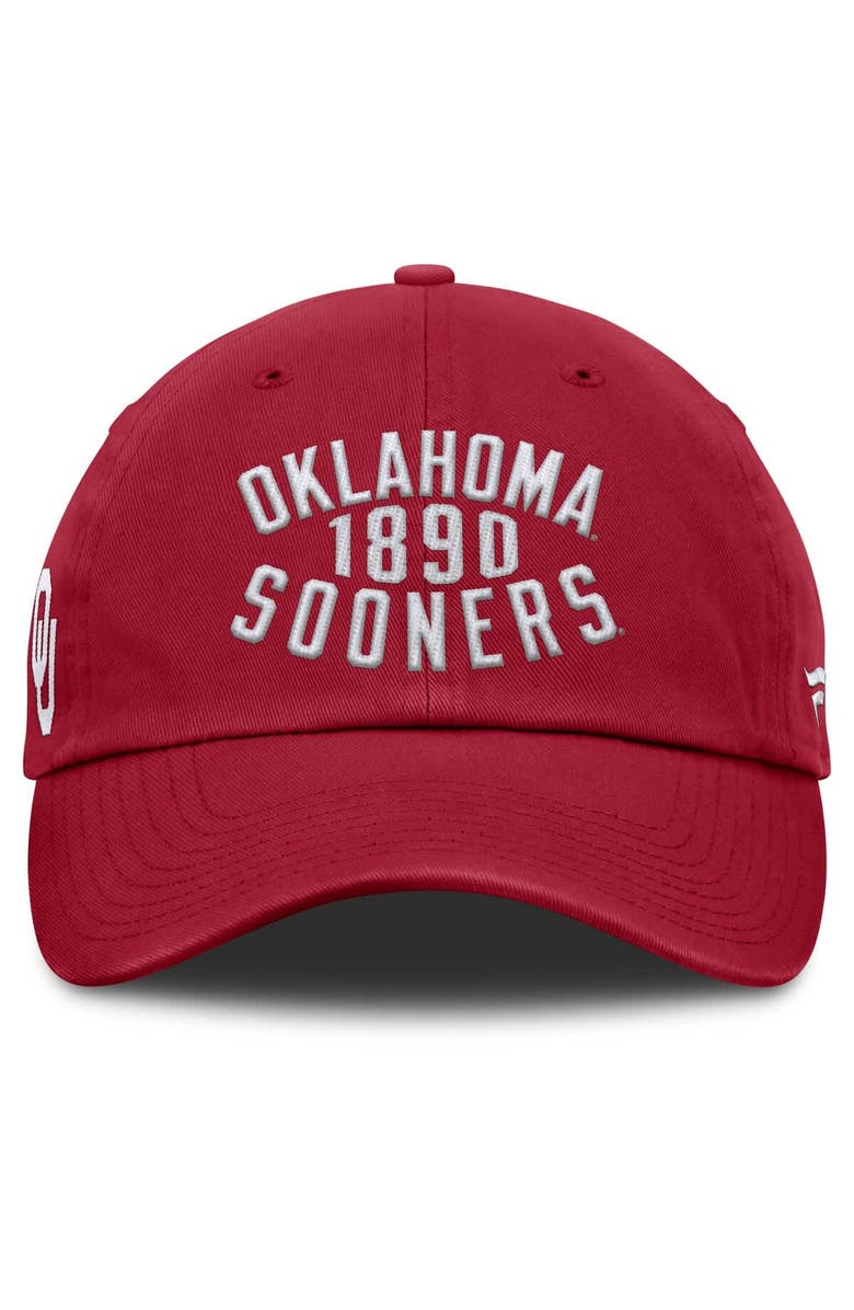 FANATICS Men's Fanatics Crimson Oklahoma Sooners Archer Adjustable Hat, Alternate, color, Crimson