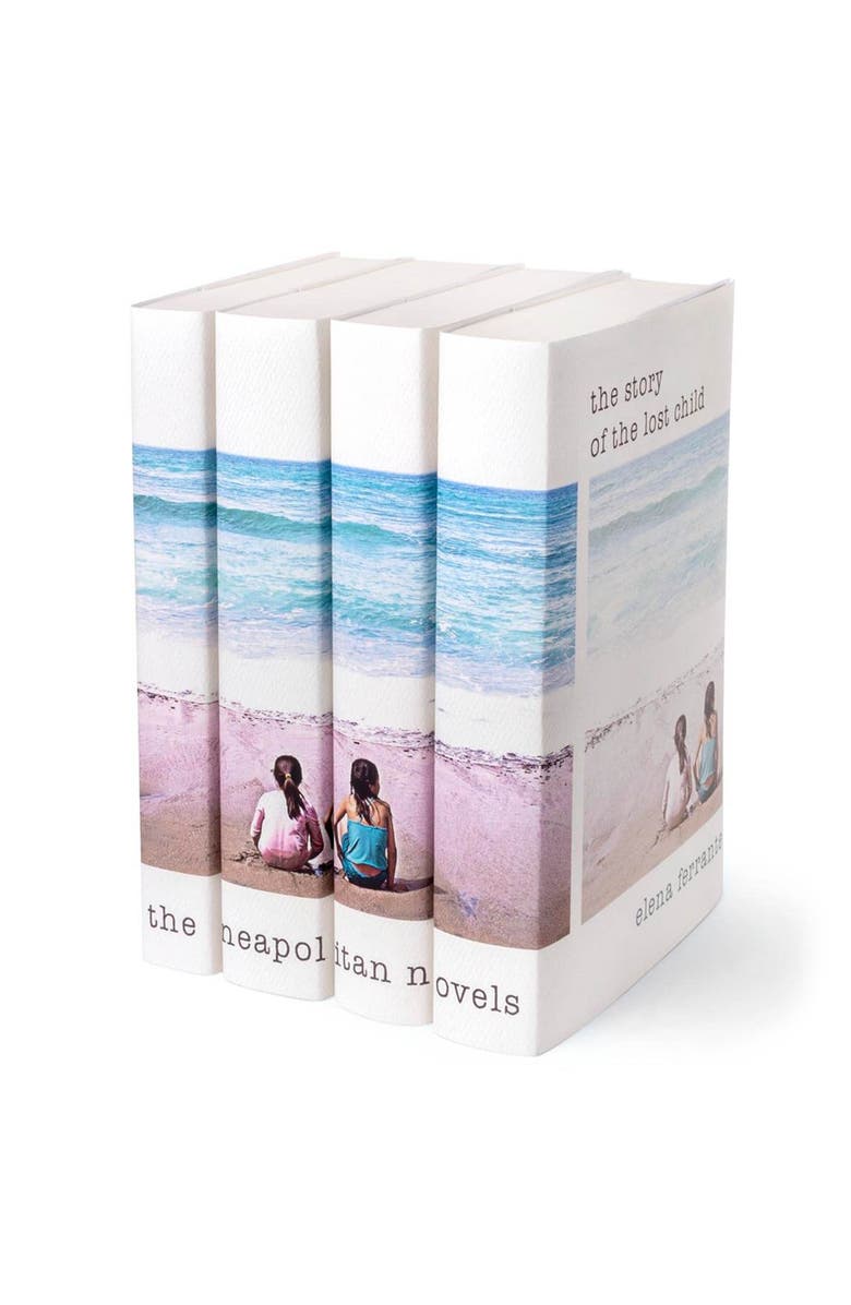 Juniper Books Elena Ferrante's Neapolitan Novels Book Set, Alternate, color, White