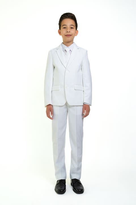 Kids' 007 5-Piece Slim Fit Suit (Baby, Toddler, Little Kid & Big Kid)