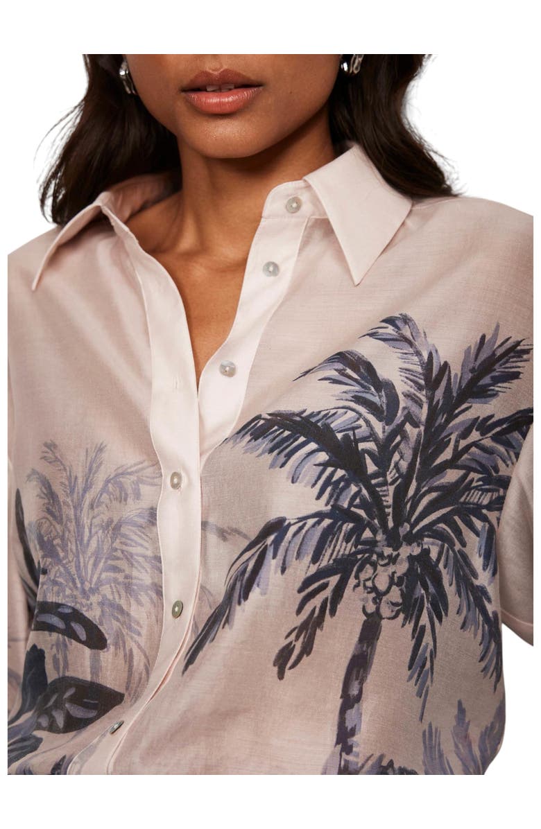 MINT VELVET Print Longline Shirt, Alternate, color,