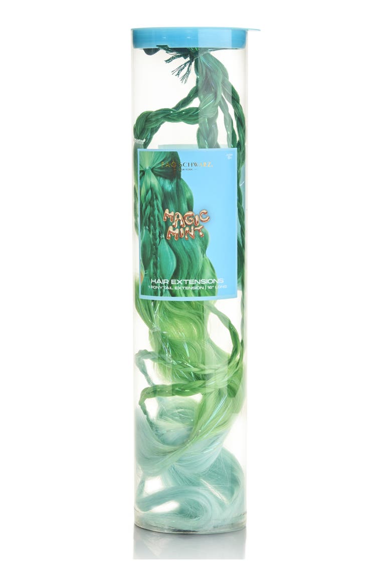 Rose Riot Wrap Ponytail Hair Extension, Alternate, color, OPEN GREEN