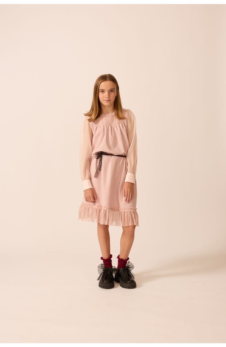 The Sunday Collective Ruffled Concert Dress, Alternate, color, Pink