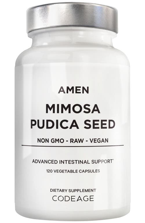 Codeage Amen Organic Mimosa Pudica Seeds Capsules in White  product