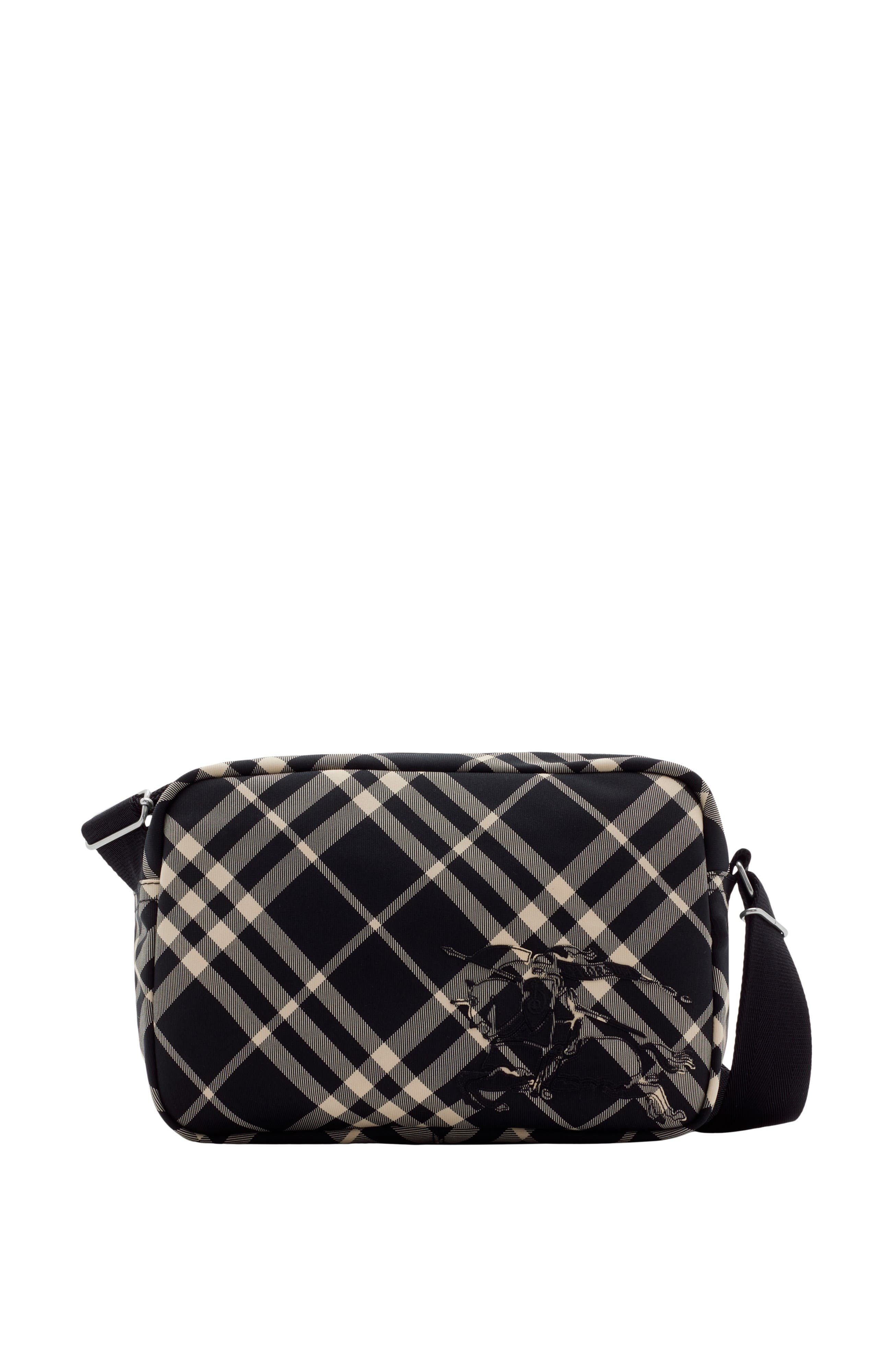 Burberry Check Crossbody Bag, Main, color, 