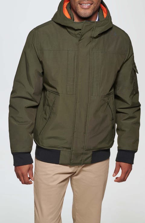 Arctic Hooded Bomber Jacket