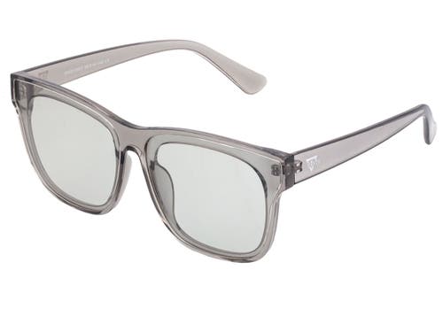 Sixty One Delos Polarized Sunglasses In Grey/clear