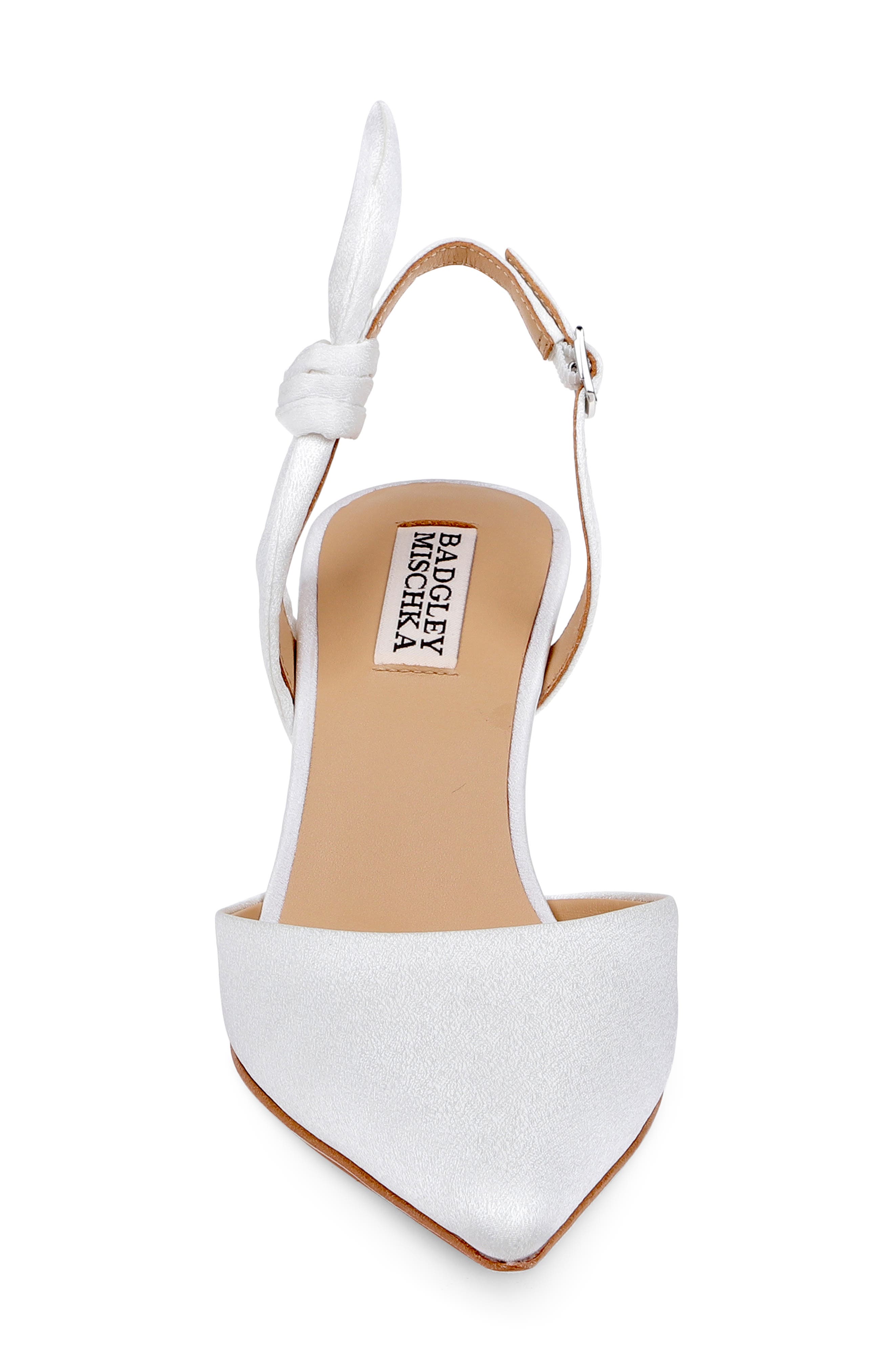 Yuan d'Orsay Pump, Alternate, color, WHITE CREPE
