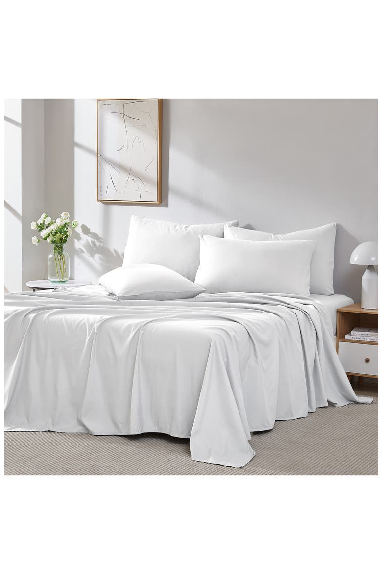 Vilano Springs Extra Deep Pocket Sheet Set, Alternate, color, BRIGHT WHITE