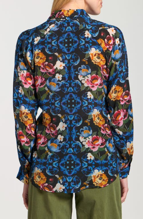 Apny Long Sleeve Shirt In Multi