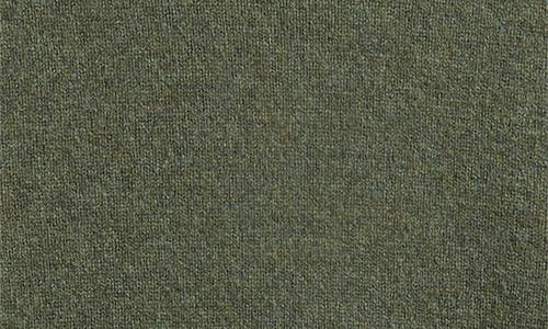 Barbour Essential Patch Wool Crewneck Sweater In Green
