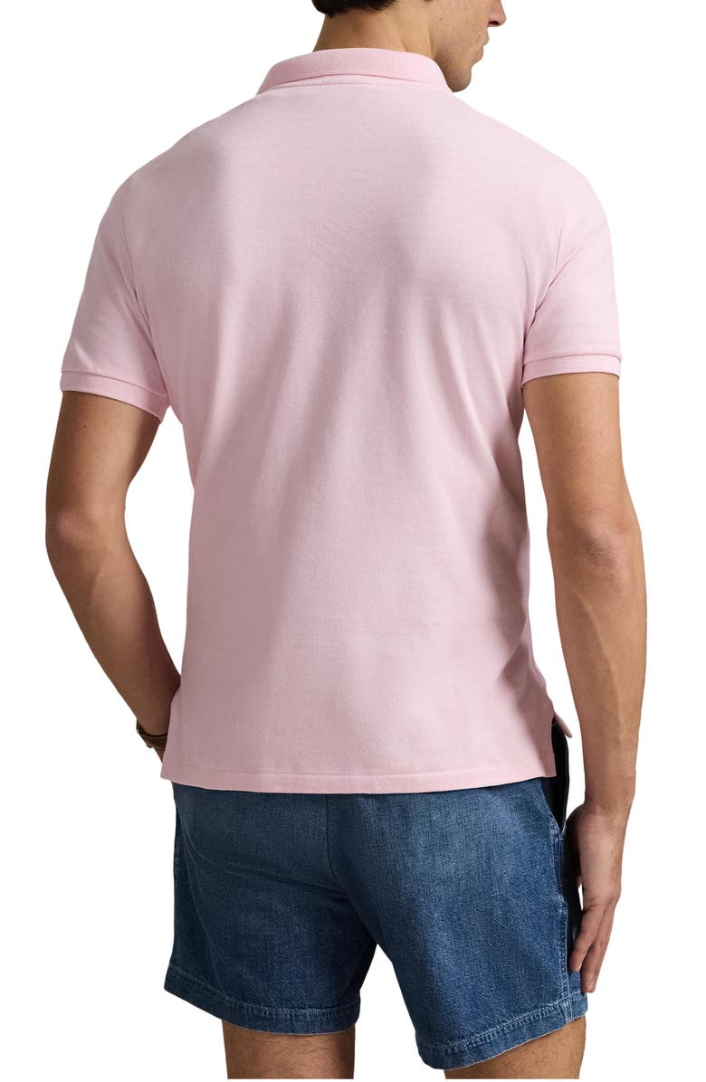 Polo Ralph Lauren Classic Fit Solid Pink Cotton Piqué Polo, Alternate, color, 