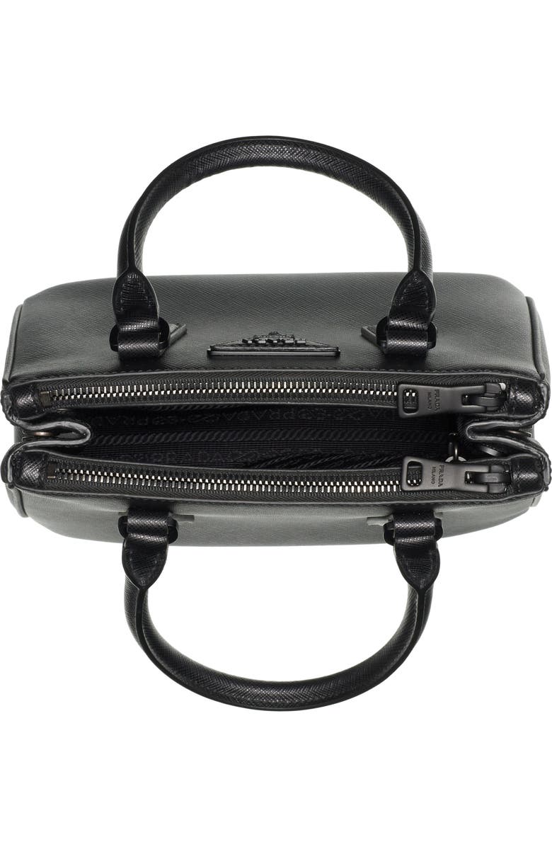 Prada Mini Galleria Saffiano Leather Satchel, Alternate, color,