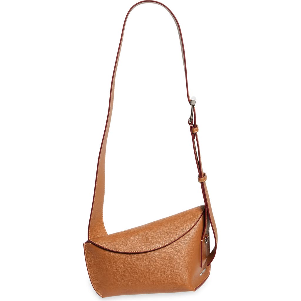 Alexander Mcqueen Mcqueen T-bar Sling Asymmetric Leather Crossbody Bag