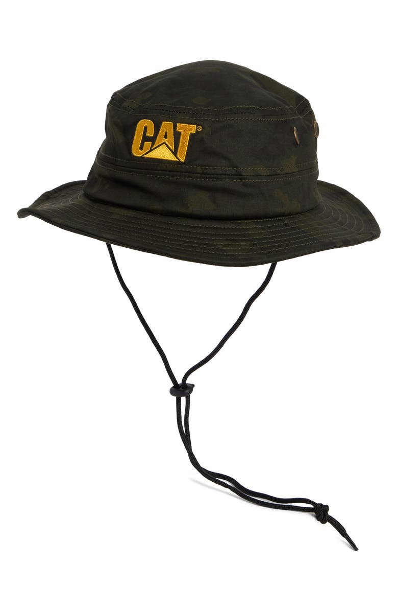 CAT WWR Trademark Safari Hat, Main, color, Night Camo