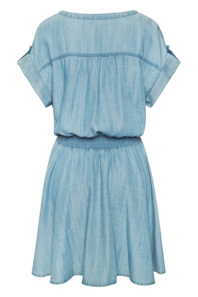 Denim Look Dress, Alternate, color, Denim