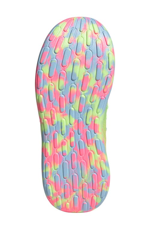 Adidas Originals Adidas Kids' Lite Racer Adapt 7.0 Slip-on Sneaker In Clear Sky/yellow/beam Pink