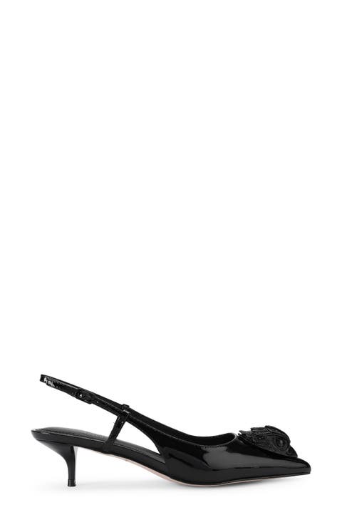 Belsize Pointed Toe Slingback Pump
