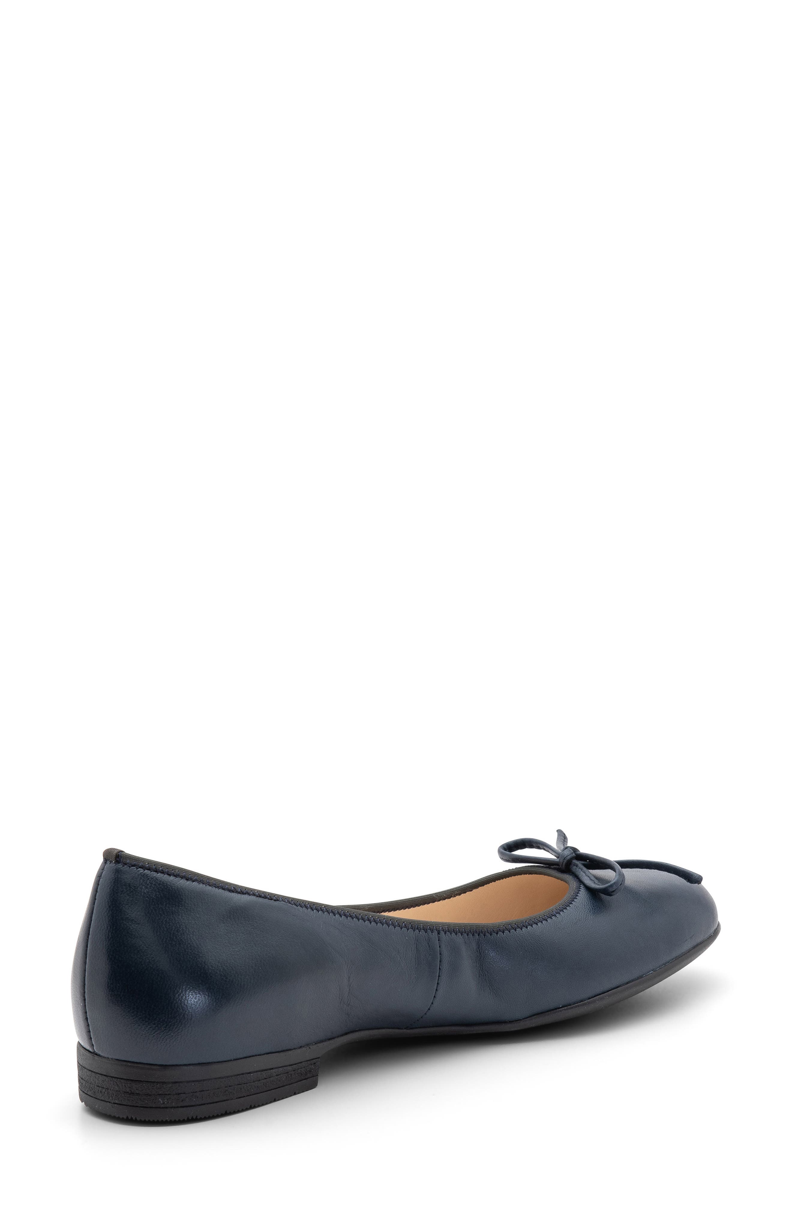 Susie Flat, Alternate, color, NAVY NAPPA LEATHER