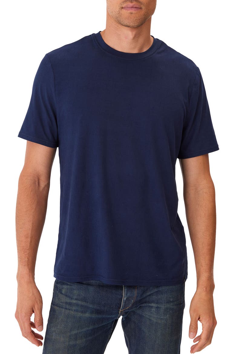 Soloman Luxe Jersey T-Shirt, Main, color, RAW DENIM