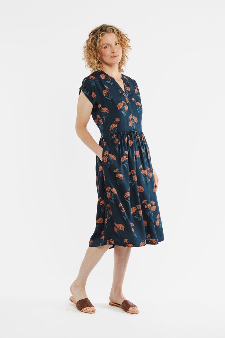 Ira Dress, Alternate, color, Wildflower