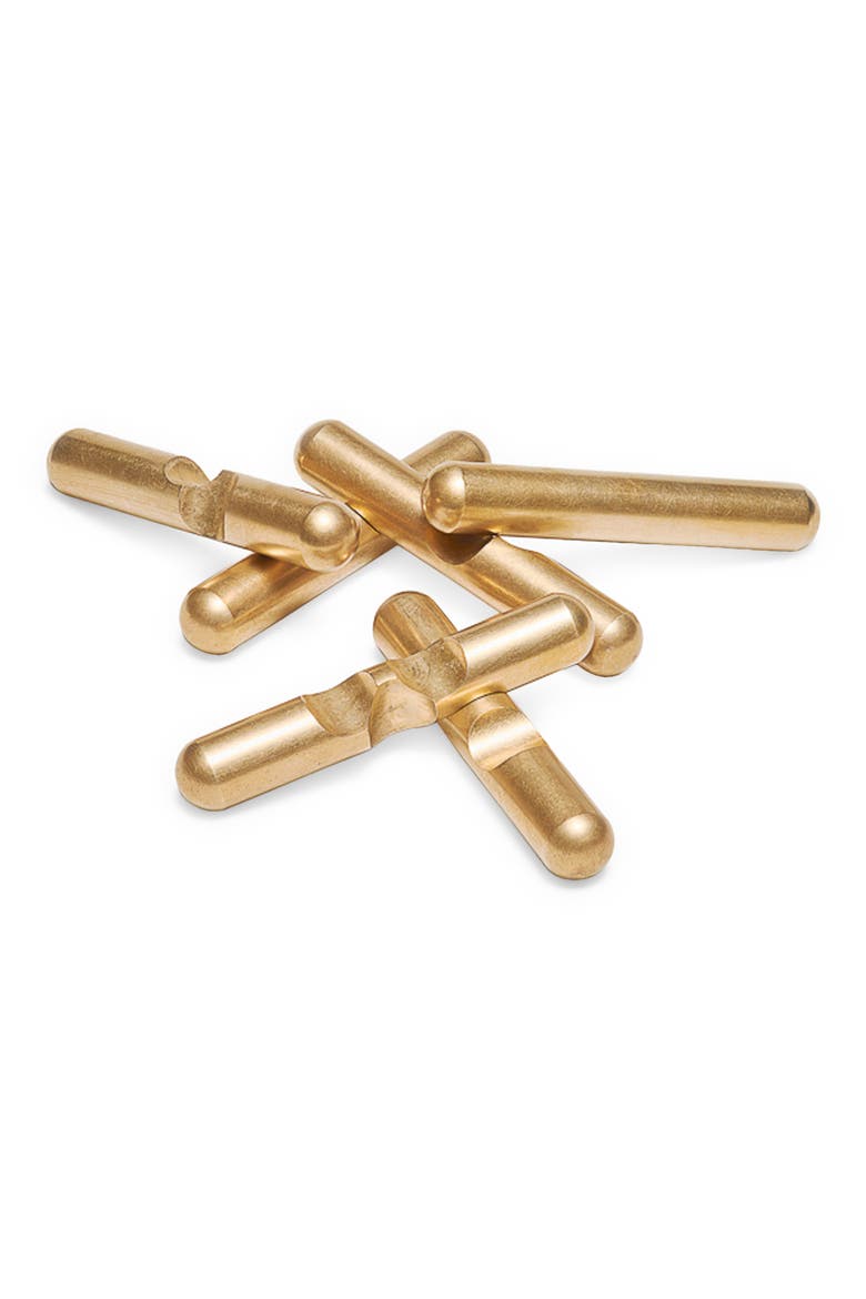 Brass Jack Puzzle, Alternate, color, BRASS