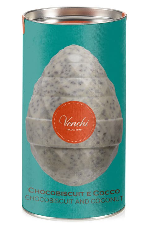 Easter Coconut & Chocolate Biscuit Egg