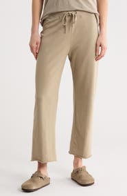 James Perse French Terry Raw Edge Sweatpants