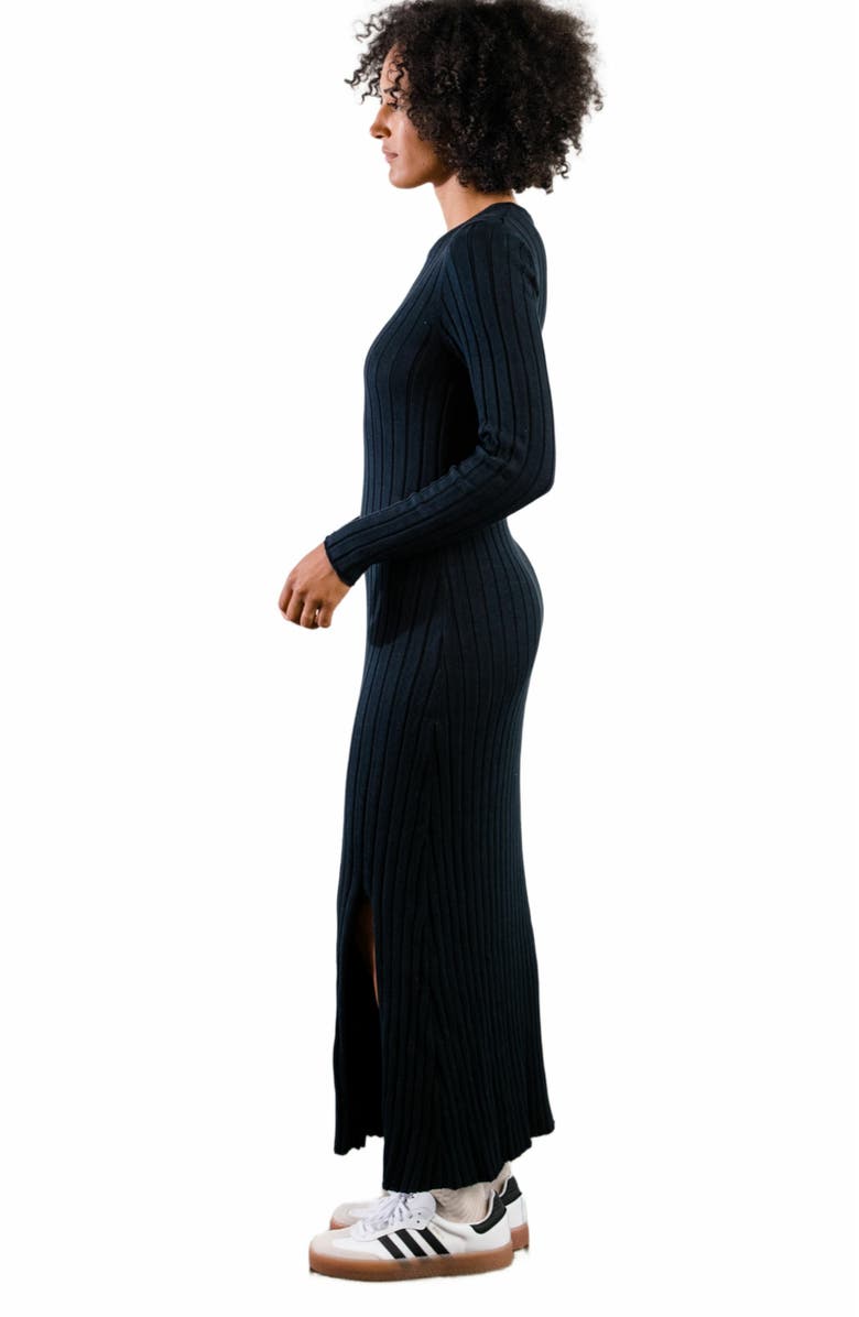 ABLE Bridget Knit Midi Dress, Alternate, color, 