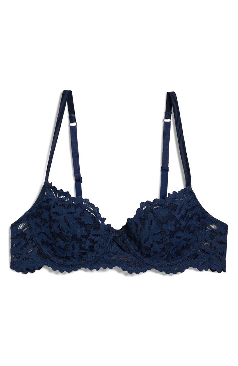 Etam Legende Underwire Demi Bra, Alternate, color,