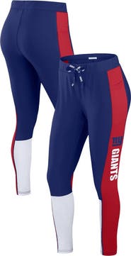 WEAR by Erin Andrews Women's WEAR by Erin Andrews Royal/Red New York Giants Color-Block Leggings
