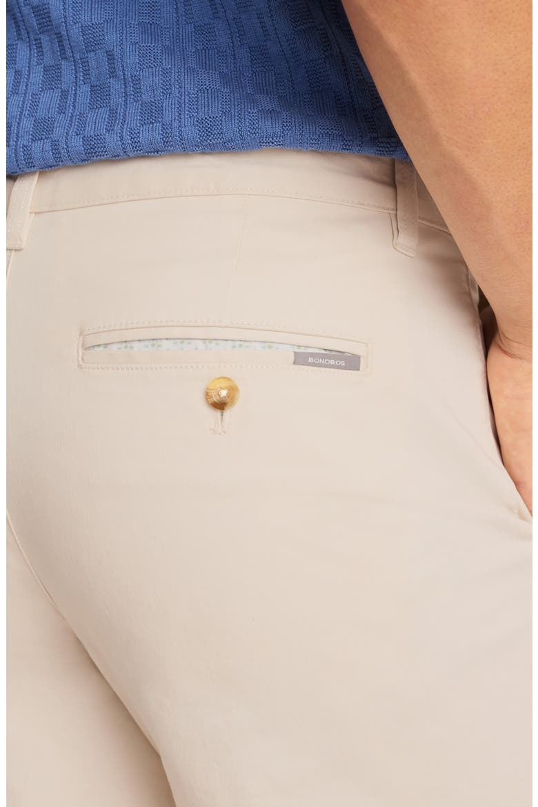 Signature Stretch Cotton Pants, Alternate, color, MOONBEAM