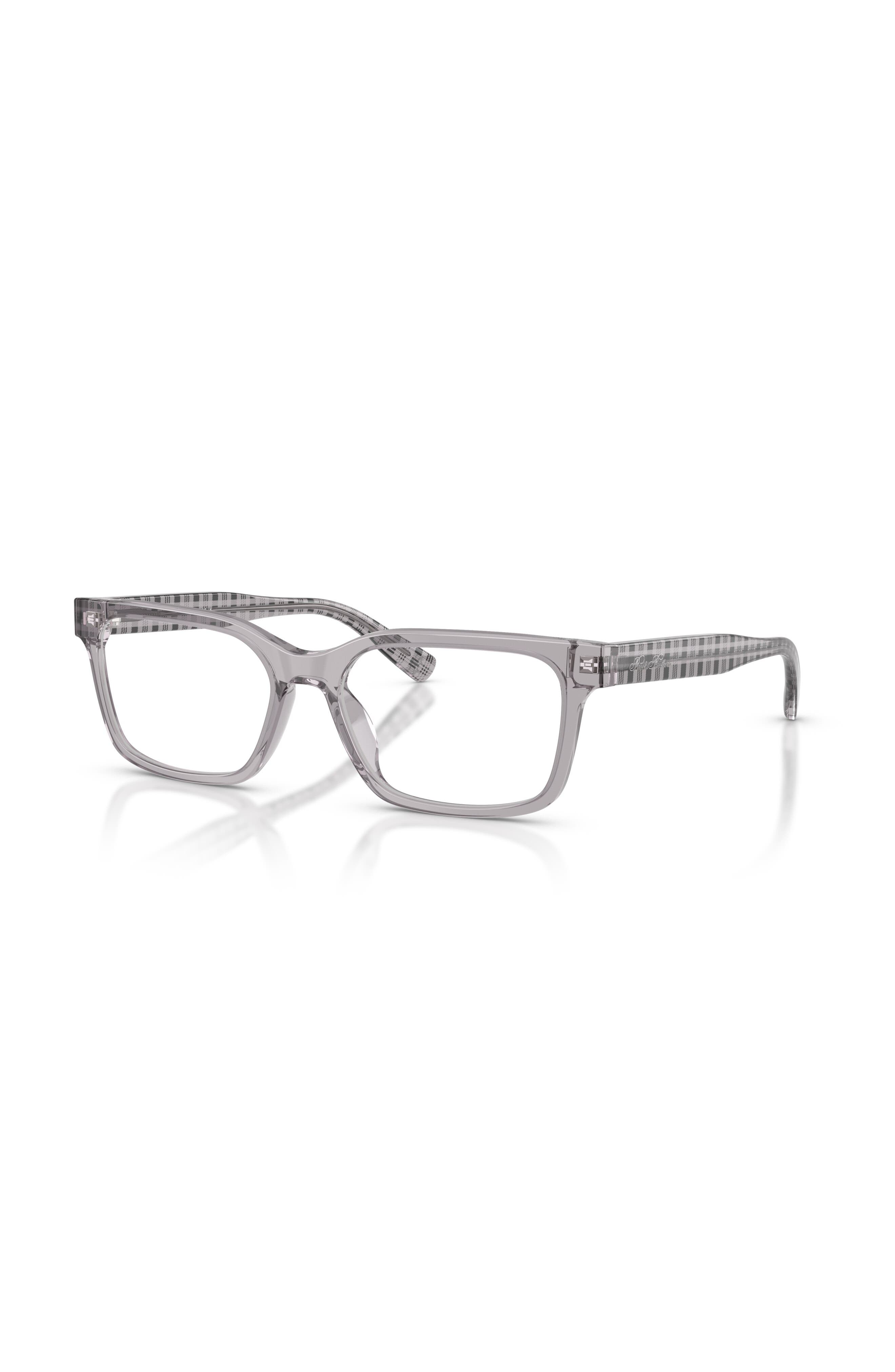 Brooks Brothers 55mm Rectangle Optical Glasses In Gray
