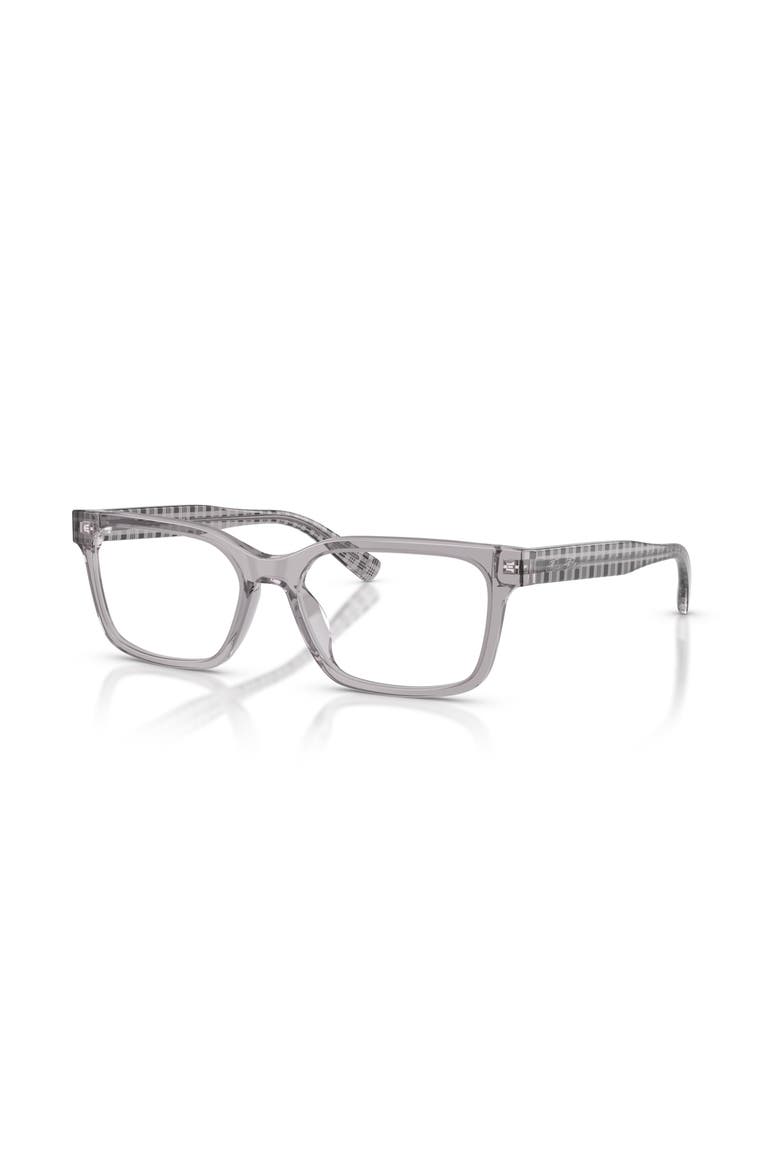 55mm Rectangle optical glasses, Main, color, Grey